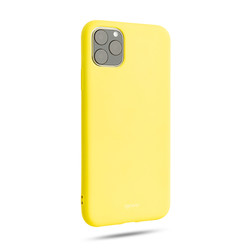 Apple iPhone 11 Pro Max Case Roar Jelly Cover Yellow