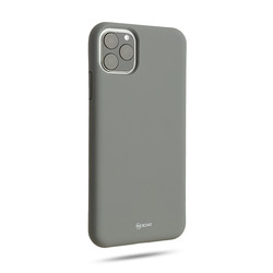 Apple iPhone 11 Pro Max Case Roar Jelly Cover Grey
