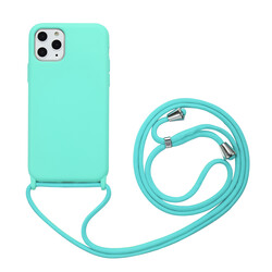 Apple iPhone 11 Pro Max Case Zore Ropi Cover Turquoise