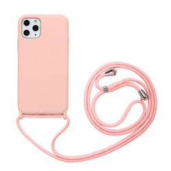 Apple iPhone 11 Pro Max Case Zore Ropi Cover Light Pink