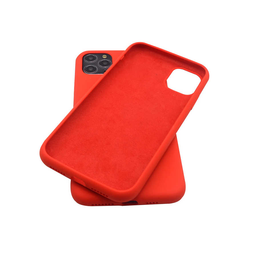 Apple iPhone 11 Pro Max Case Zore Silk Silicon - 2