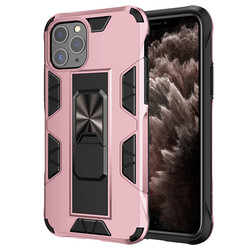 Apple iPhone 11 Pro Max Case Zore Volve Cover Rose Gold