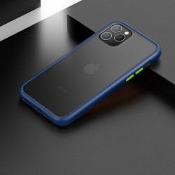 Apple iPhone 11 Pro Max Kılıf Benks Magic Smooth Drop Resistance Kapak Mavi