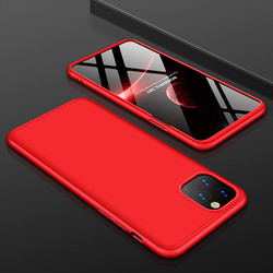 Apple iPhone 11 Pro Max Kılıf Zore Ays Kapak Kırmızı