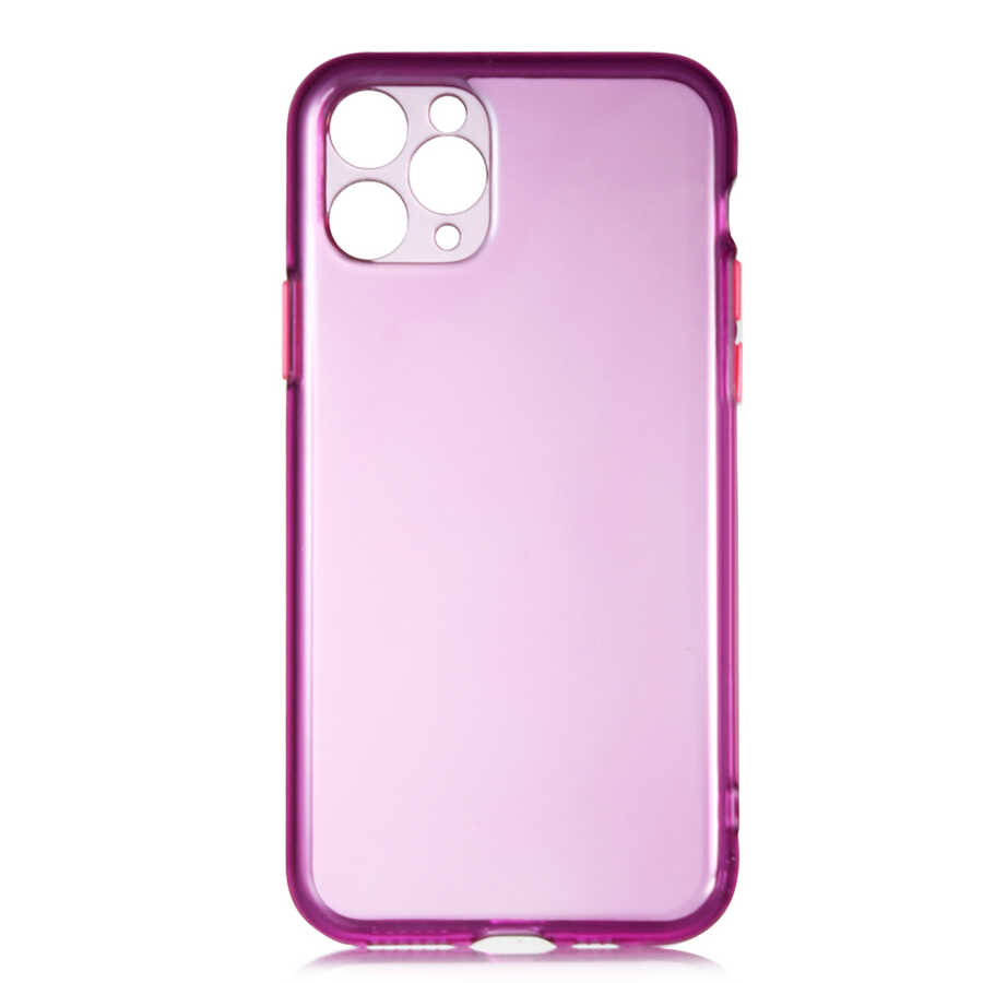 Apple iPhone 11 Pro Max Kılıf Zore Bistro Kapak - 1