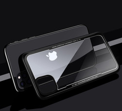 Apple iPhone 11 Pro Max Kılıf Zore Craft Arka Kapak Siyah