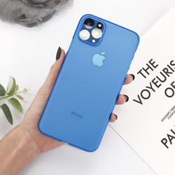 Apple iPhone 11 Pro Max Kılıf Zore Eko PP Kapak Mavi