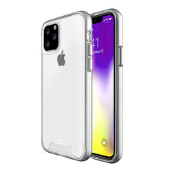 Apple iPhone 11 Pro Max Kılıf Zore Gard Silikon Renksiz