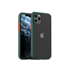 Apple iPhone 11 Pro Max Kılıf Zore Hom Silikon Yeşil