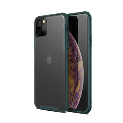 Apple iPhone 11 Pro Max Kılıf Zore Volks Kapak Koyu Yeşil