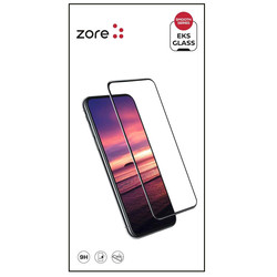 Apple iPhone 11 Pro Max Zore EKS Glass Screen Protector Black