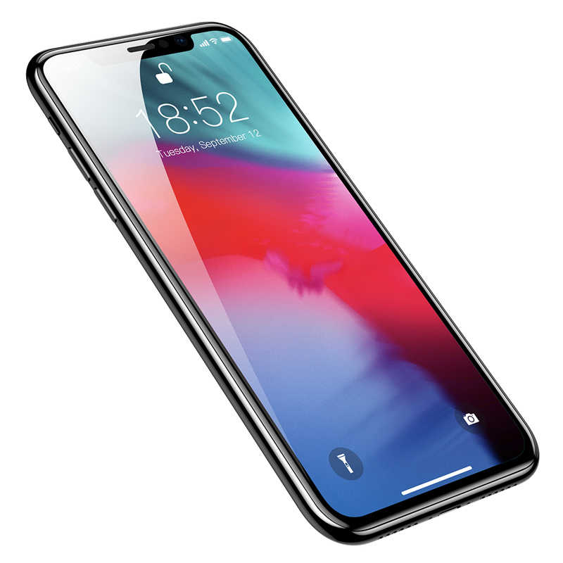 Apple iPhone 11 Pro Max Zore Kenarları Kırılmaya Dayanıklı Cam Ekran Koruyucu - 2