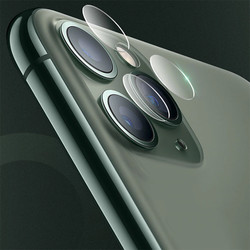 Apple iPhone 11 Pro Zore Nano Kamera Koruyucu Renksiz