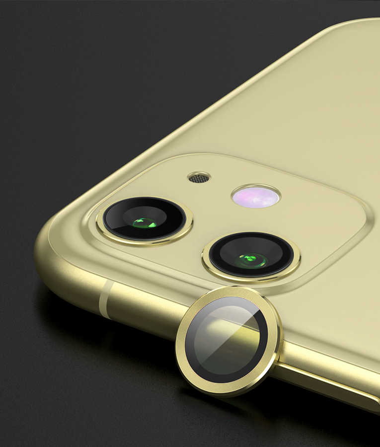 Apple iPhone 11 Zore CL-01 Kamera Lens Koruyucu - 10