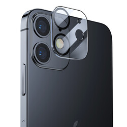 Apple iPhone 12 Benks İntegrated Kamera Lens Koruyucu Cam Renksiz