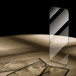 Apple iPhone 12 Benks KingKong Corning Glass Temperli Cam Ekran Koruyucu Siyah