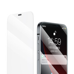 Apple iPhone 12 Benks OKR+Dust Proof Ekran Koruyucu Renksiz