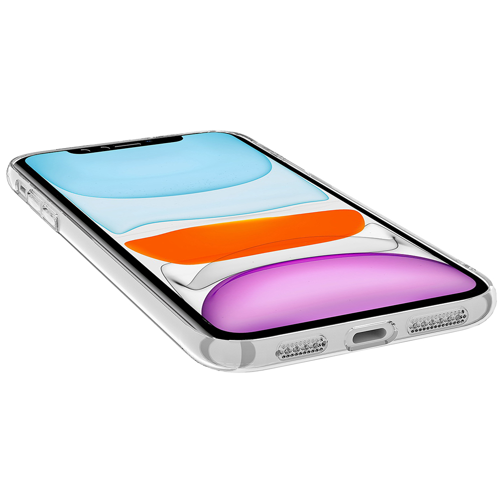 Apple iPhone 12 Camera Protected M-Safe Charging Transparent Zore London Hard PC Case - 3