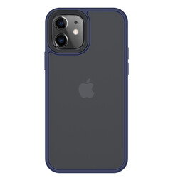 Apple iPhone 12 Case Benks Hybrid Cover Navy blue