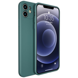 Apple iPhone 12 Case Benks Painting TPU Cover Dark Green