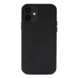 Apple iPhone 12 Case ​Kajsa Woven Cover Black