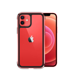 Apple iPhone 12 Case ​​​​​Wiwu Defens Armor Cover Red