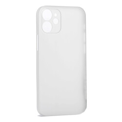 Apple iPhone 12 Case Zore 1.Kalite PP Silicon White