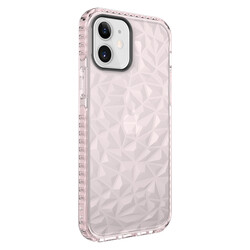 Apple iPhone 12 Case Zore Buzz Cover Pink