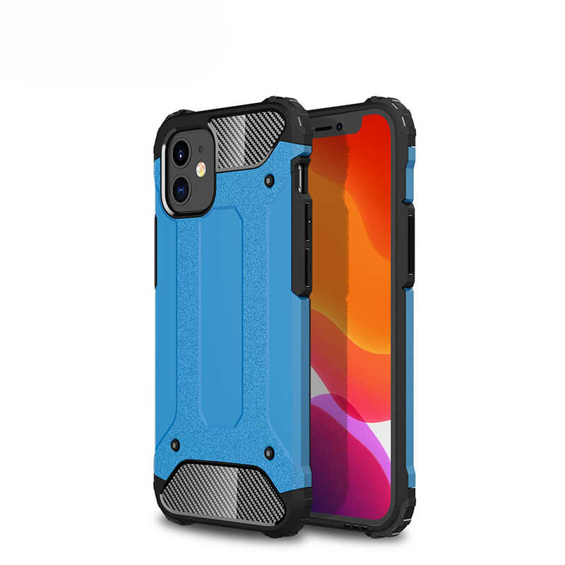 Apple iPhone 12 Case Zore Crash Silicon Cover - 1