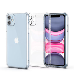 Apple iPhone 12 Case Zore Fizy Cover Colorless