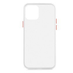 Apple iPhone 12 Case Zore Fri Silicon Colorless