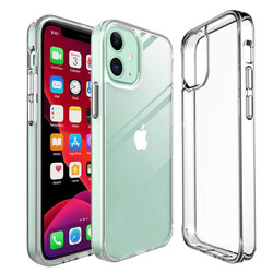 Apple iPhone 12 Case Zore iMax Silicon Colorless