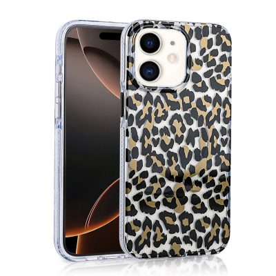Apple iPhone 12 Case Zore Jago Cover with Magsafe Charging Feature Siyah-Kahverengi