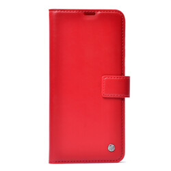 Apple iPhone 12 Case Zore Kar Deluxe Cover Case Red