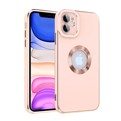 Apple iPhone 12 Case Zore Kongo Cover Rose Gold