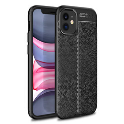 Apple iPhone 12 Case Zore Niss Silicon Cover Black