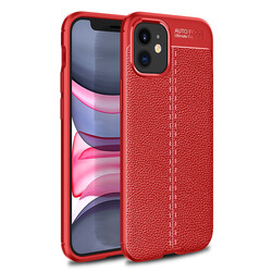 Apple iPhone 12 Case Zore Niss Silicon Cover Red