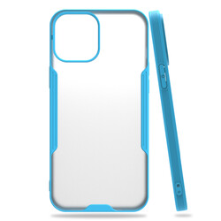 Apple iPhone 12 Case Zore Parfe Cover Blue