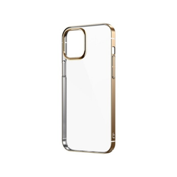 Apple iPhone 12 Case Zore Pixel Cover Gold