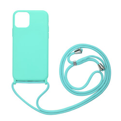 Apple iPhone 12 Case Zore Ropi Cover Turquoise