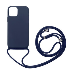 Apple iPhone 12 Case Zore Ropi Cover Navy blue