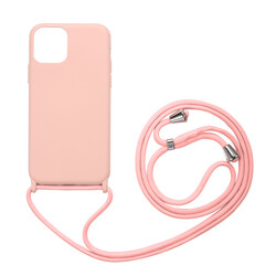 Apple iPhone 12 Case Zore Ropi Cover Light Pink