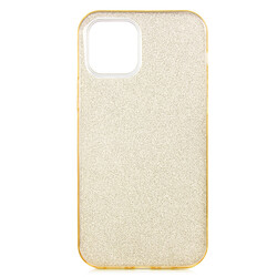 Apple iPhone 12 Case Zore Shining Silicon Gold