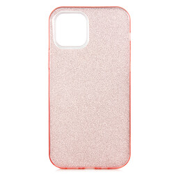 Apple iPhone 12 Case Zore Shining Silicon Rose Gold