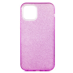 Apple iPhone 12 Case Zore Shining Silicon Purple