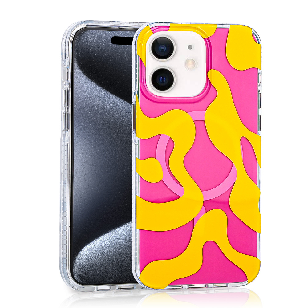 Apple iPhone 12 Case Zore Stilo Cover with Magsafe Charging Feature - 6