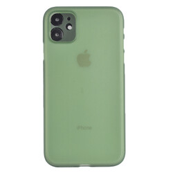 Apple iPhone 12 Case ​​Zore Tiny Cover Green