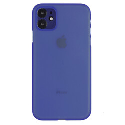 Apple iPhone 12 Case ​​Zore Tiny Cover Blue