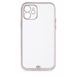 Apple iPhone 12 Case Zore Voit Clear Cover White