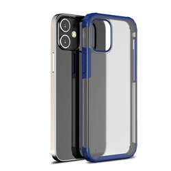 Apple iPhone 12 Case Zore Volks Cover Navy blue